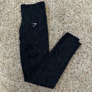 Gymshark Adapt Animal Seamless Leggings - Butterfly | Black